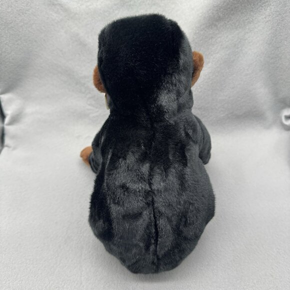 Vintage TY Beanie Buddies Congo Gorilla Black Plush Stuffed Animal 1999 12" - Picture 4 of 11